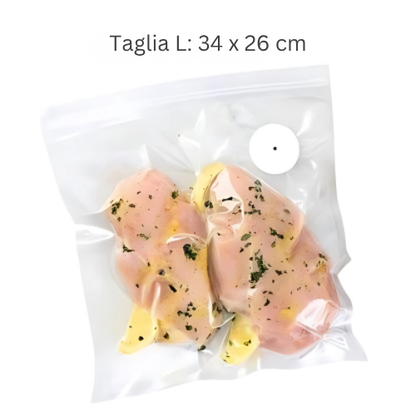 Sacchetti Sottovuoto Riutilizzabili Siolite